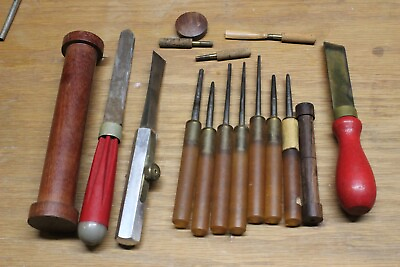 #ad Lot of Vintage Oboe and Bassoon Reed Making Tools Mandrel Reamer and More $95.00