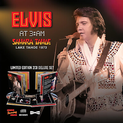 #ad Elvis Presley At 3AM: Lake Tahoe 1973 CD Limited Album Digipak UK IMPORT $37.13