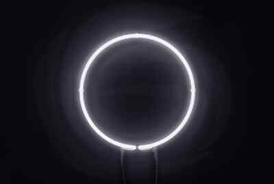 #ad 12quot;x12quot; Round Circle Neon Sign Acrylic Light Lamp Bedroom Glass Artwork ZS1331 $79.98