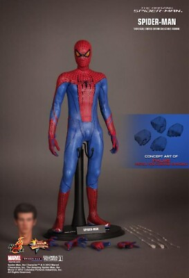 #ad Hot Toys 1 6 The Amazing Spider Man Spider Man Sixth Scale Figure MMS179 INSTOCK $459.99
