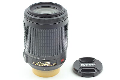 #ad Near MINT Nikon AF S DX NIKKOR 55 200mm f 4 5.6G IF ED VR Zoom Lens From JAPAN $59.90