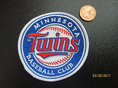 #ad Minnesota Twins 3quot; CIrcular Patch 2010 Present Primary Logo Baseball $7.65