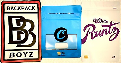 #ad 25 Pack 1oz OFFICIAL Food Packaging Bag Ziploc Cookies USA SELLER Edibles $39.99