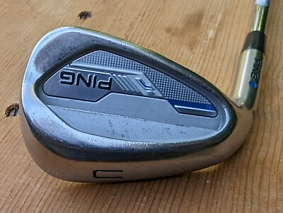 #ad Ping i E1 Blue Dot Irons Single U Gap Wedge Golf Club Left Hand Steel Shaft S $65.00