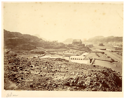 #ad Yemen Aden Camp Vintage print Tirage albuminé 21x265 Circa 1875 lt;di EUR 149.00