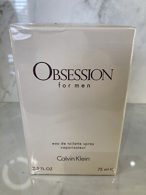 #ad Calvin Klein Obsession for men eau de toilette spray 2.5 fl oz Original Formula C $55.00