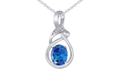 #ad #ad Multi Gemstone 925 Sterling Silver Pendant Necklace Women $79.38