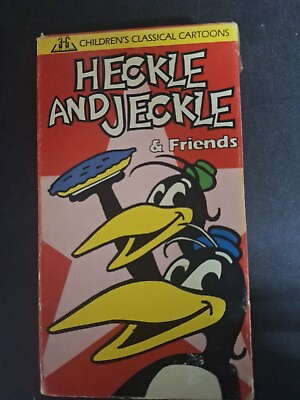 #ad Heckle And Jeckle And Friends Children#x27;s Cartoon VHS Tape $5.99