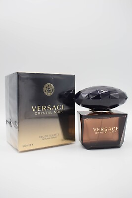 VERSACE CRYSTAL NOIR by Gianni Versace for women EDT 3.0 oz New in Box $47.99