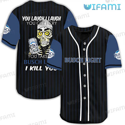 #ad Custom Name Busch Light Achmed Skull Beer Lovers Gift Jersey Shirt Size S 5XL $35.90