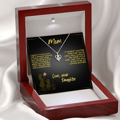 #ad To My Mom Gift necklace for Mom from Son From Daughter Birthday Mothers Day. $29.99