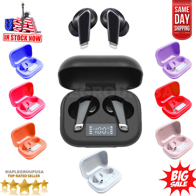 #ad Wireless Headphones TWS Bluetooth 5.0 Earphones Earbuds For iPhone Android Q77 $8.29