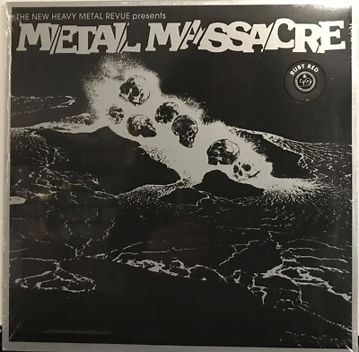 #ad Metal Massacre LP 2022 Metal Blade Records – MB1001 40 Anniversary Ruby Red $39.95