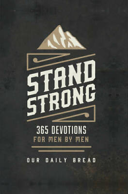 #ad Stand Strong: 365 Daily Devotions for Men by Men Hardcover GOOD $4.78