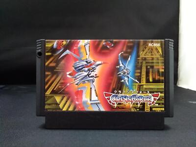 #ad Famicom Crisis Force FC KONAMI Cartridge only Japan Nintendo only a main part $110.00