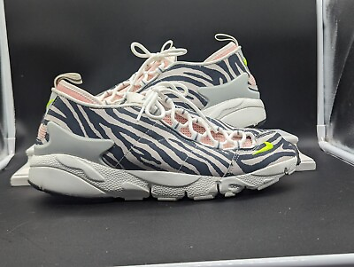#ad Rare Nike x Olivia Kim Air Footscape Zebra CK3321 100 Mens Sz 14 JJ Extra Wide $90.00