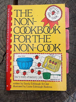 #ad The Non Cookbook For The Non Cook St. Clair 80s Gift Book Humor VTG Decor Book $8.96