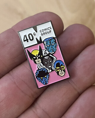#ad Marvel Comics Group Superheroes Cartoon Enamel Lapel Hat Pin Retro X Men Bag $6.99