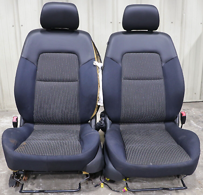 #ad 2014 2017 Chevy Caprice PPV Black Cloth And Leather Power Front Seats USED OEM $150.00