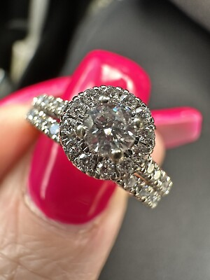 #ad 14k diamond ring set $900.00