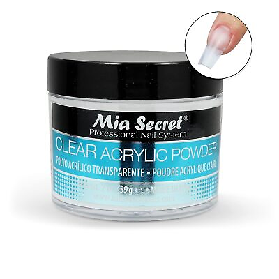 #ad #ad Mia Secret Clear Acrylic Powder 2 oz Professional Nail Powder for acrylic nail $11.50