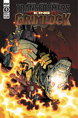 #ad Transformers King Grimlock #4 Cover B Kyriazis $7.99