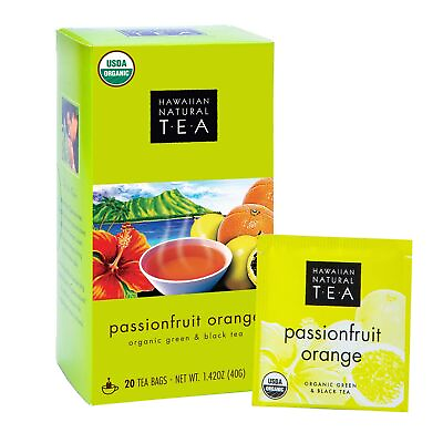 #ad Passion Fruit Orange Flavored Organic Tea 20 Bags $12.58