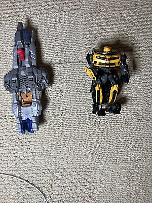 #ad lot of 2 transformers toys Lights And Sound Working On Optimus Prime $24.99