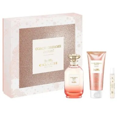 #ad #ad Coach Ladies Dreams Sunset Gift Set Fragrances 3386460138796 $60.15