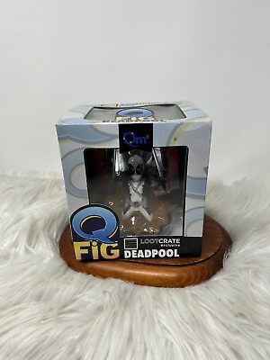 #ad Marvel Deadpool Q Figure X Force Variant LootCrate Exclusive NIB $15.99