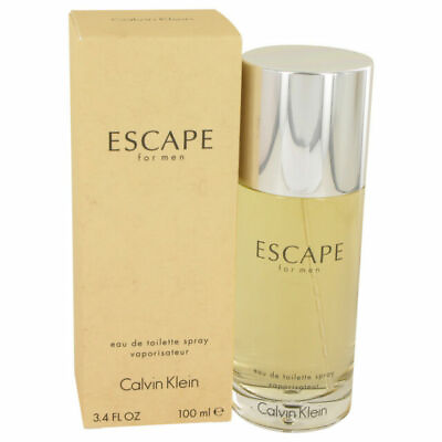 Calvin Klein Escape Eau De Toilette 3.3 FL OZ 100 ML BRAND NEW SEALED IN BOX $22.99