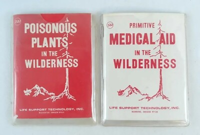 #ad #ad Primitive Medical Aid In The Wilderness and Poisonous Plants $15.00