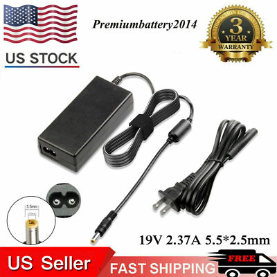 #ad 19V 2.37A Laptop Charger AC Adapter Power Cord Supply For Toshiba Satellite US $10.49