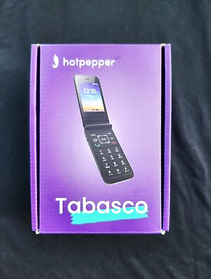 #ad Hot pepper Tabasco Model HPPL62A METRO By T mobile. BRAND New Flip Phone LOCKED $69.00