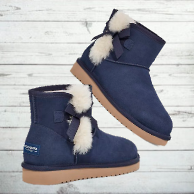 #ad #ad KOOLABURRA by UGG Victoria Women#x27;s Shearling Boots in Blue Size 7 NEW $90 $62.99
