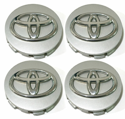#ad Silver Wheel Center Caps Hubcaps for 05 12 Toyota Avalon Sienna OEM 2.5#x27;#x27; 4pc $19.99
