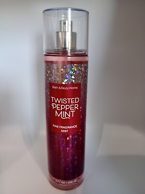 #ad Bath amp; Body Works Twisted Peppermint Fine Fragrance Mist 8 oz New $8.49