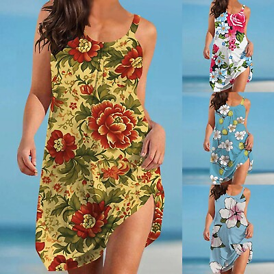 #ad Women#x27;s Beach J Dress Bikini Beachwear Coverups Casual Vacation Short Summer $15.93