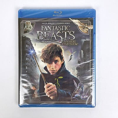 #ad Fantastic Beasts and Where to Find Them Blu ray 2016 NEW SEALED $7.99