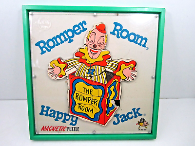 #ad Romper Room Happy Jack Magnetic Puzzle Mr. Do Bee M I Toys Vintage Rare $18.00