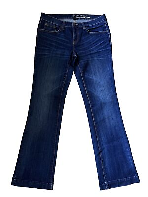 #ad Gap Womens Jeans 8 29L Blue Long amp; Lean Bootcut Boot Stretch Denim Dark Wash $16.74