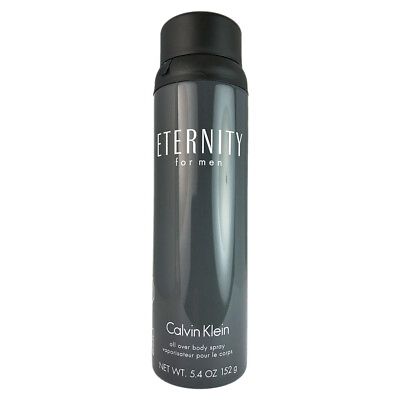 Eternity for Men By Calvin Klein 5.4 oz Body Spray $15.49