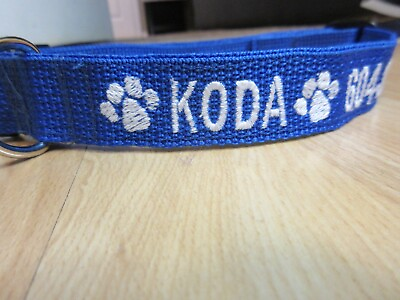 #ad X LARGE Dog Collar Personalized with Your Dogs Name Phone number and design $19.95