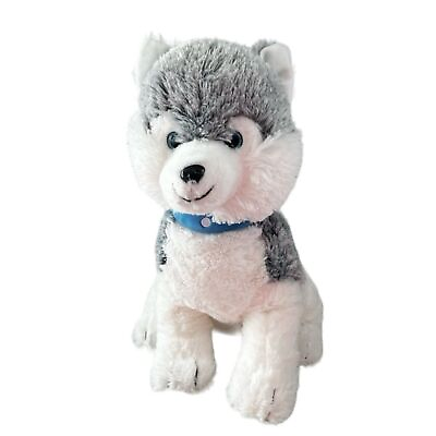 #ad Husky Dog Plush Super Soft 14” $9.99