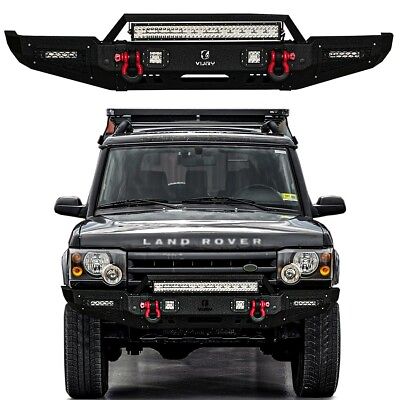 #ad #ad Vijay For 1999 2004 Land Rover Discovery II Front Bumper with Lights $609.99