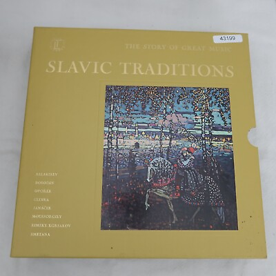 #ad Various Artists Story Of Great Music Slavic Traditions Boxset LP Vinyl Record A $19.77