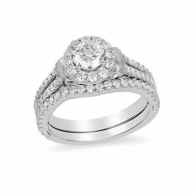 #ad Women Fashion Cinderella Round Diamond Collar Engagement Gift Ring in 925 Silver $99.50