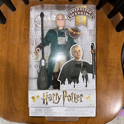 #ad Harry Potter Draco Malfoy Quidditch Quadribol Figure. Mattel. New. $24.99