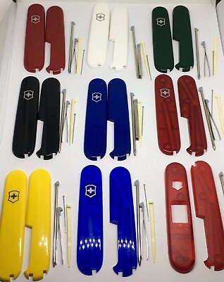 #ad VICTORINOX SWISS ARMY KNIFE 91mm SCALES HANDLES PLUS 4 Accessories with pen $24.80