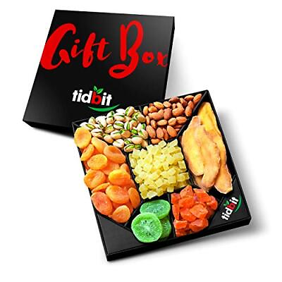 #ad 1 Count Food Gift Baskets for Adults Women Fruit amp; Nut Gift Basket Platter $26.53